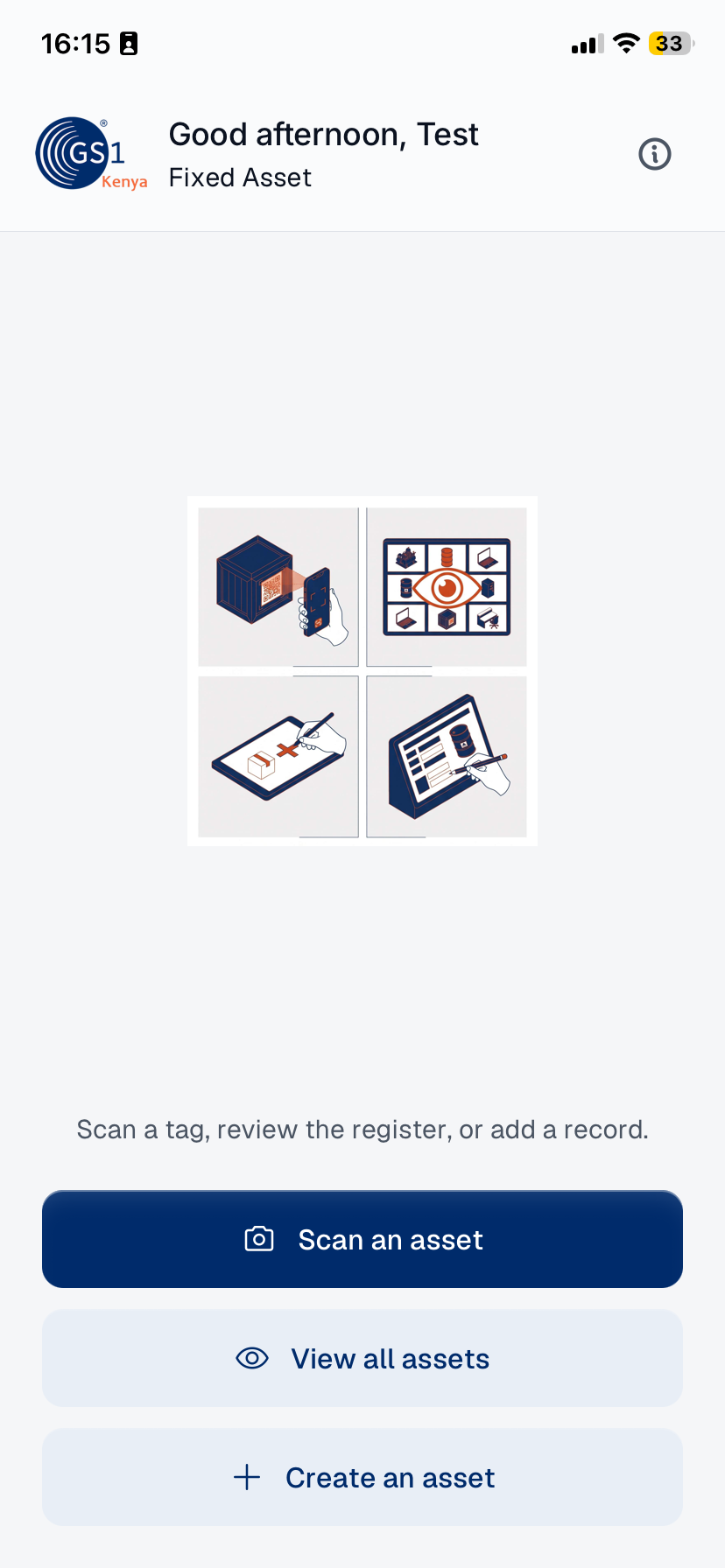Mali AI mobile app screen
